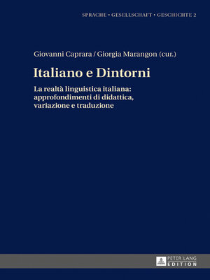 cover image of Italiano e Dintorni